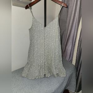 NWOT American Eagle Outfitters Green Mini Dress With Pockets